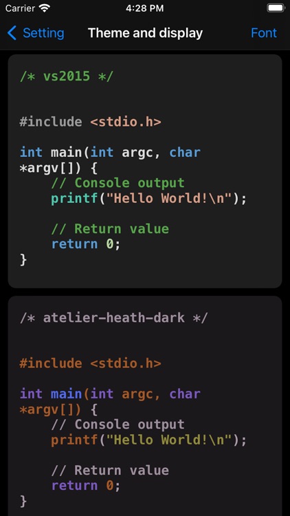 C Shell - C language compiler screenshot-4