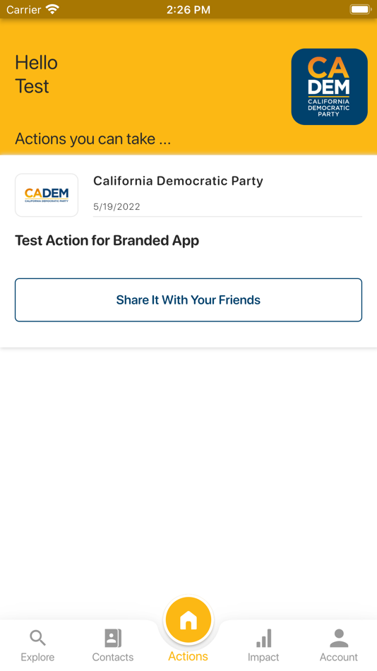 #4. CADEM Connect (iOS) 来自: Votercircle Inc