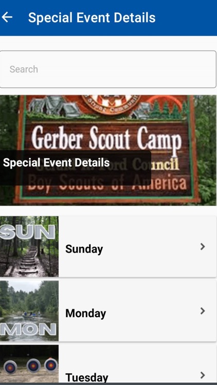 Gerber Scout Camp App screenshot-3