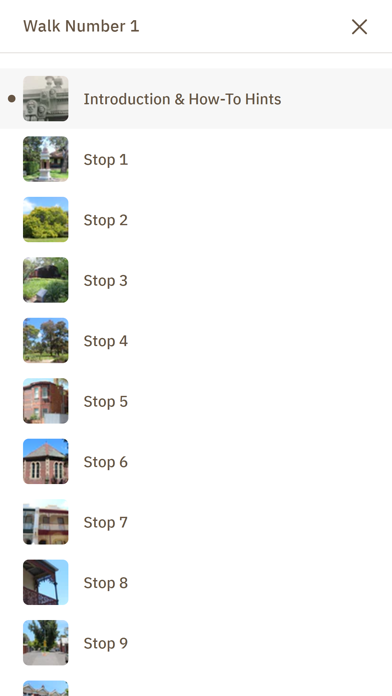 Parkville Heritage Walks Screenshot