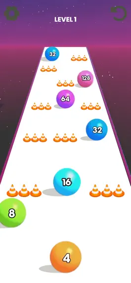 Game screenshot Ball Road 2048 - 3D Ball Game mod apk