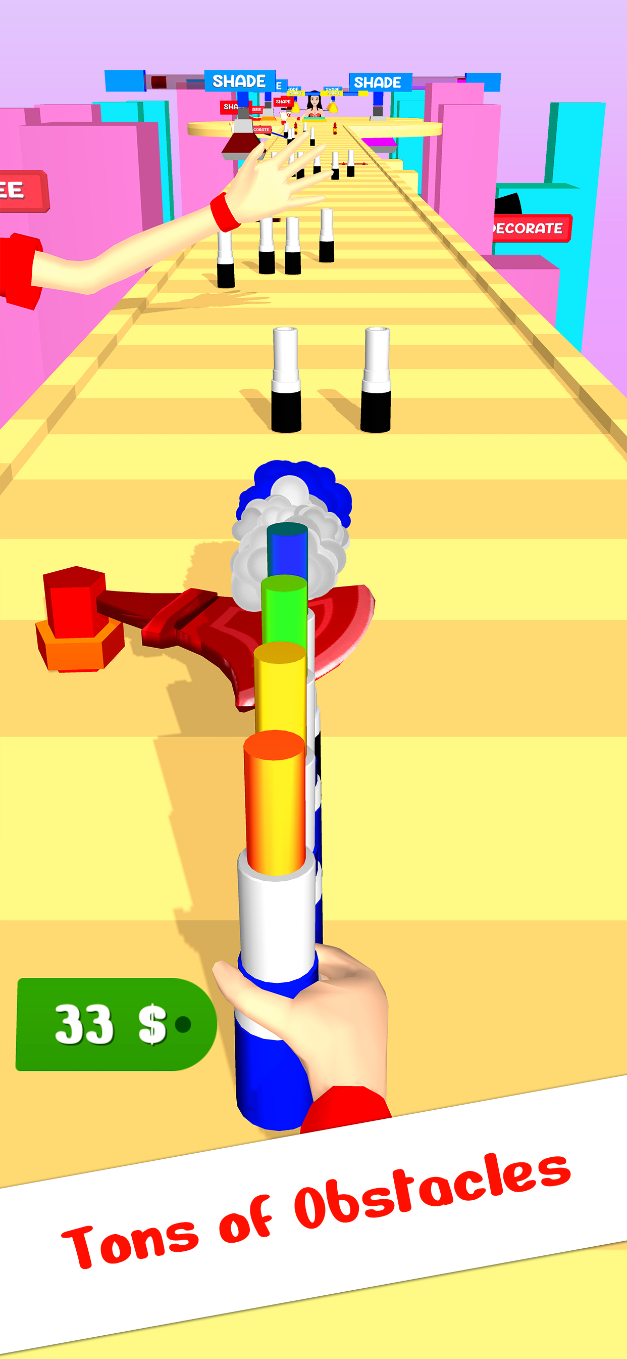 Lipstick Stack Runner