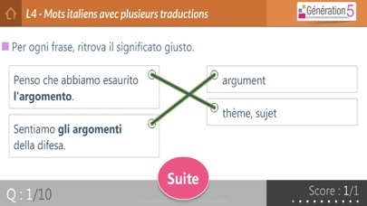 Mémo italien B1-B2 Screenshot