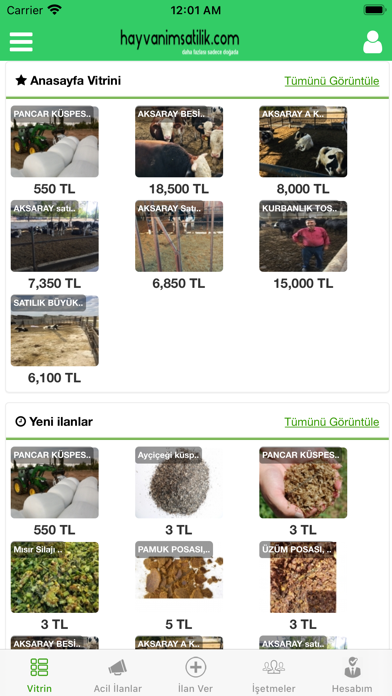 Hayvanım Satılık - Al Sat Screenshot