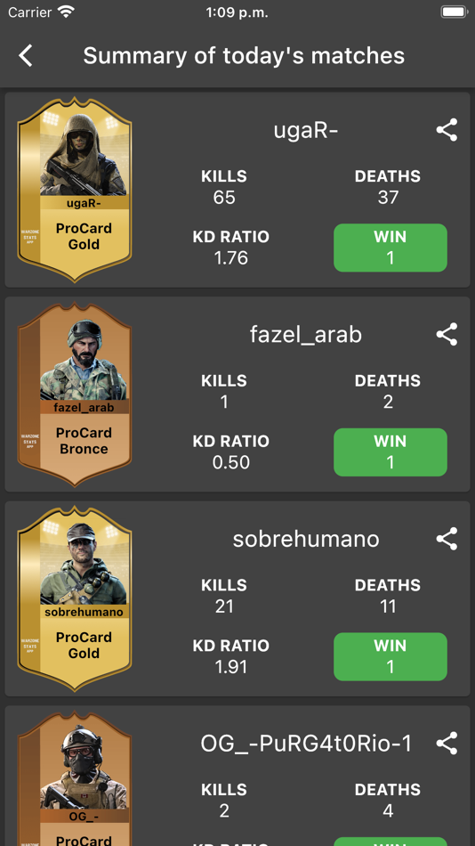 #8. Warzone Stats (iOS) 由: CanaryPixel