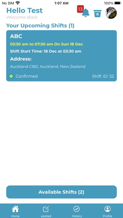 Screenshot 3 of TempCare - Worker App