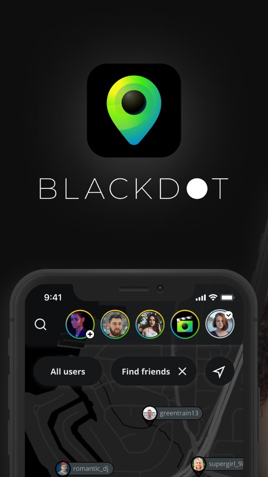 BLACKDOT - share your stories - 3.0.1 - (iOS)