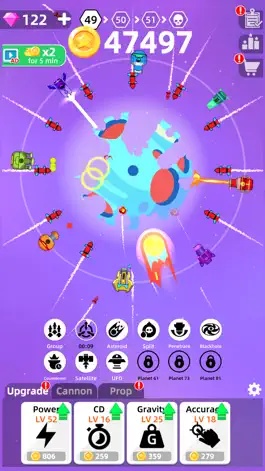 Game screenshot Planet Smash : Idle Wars apk