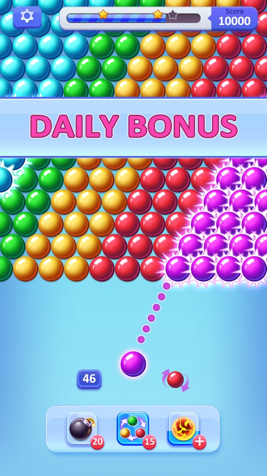 #4. Shoot Bubbles - Bubble Pop (iOS) 由: IVYMOBILE INTERNATIONAL ENTERPRISE LIMITED