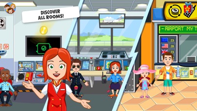 My Town : Airport Screenshot