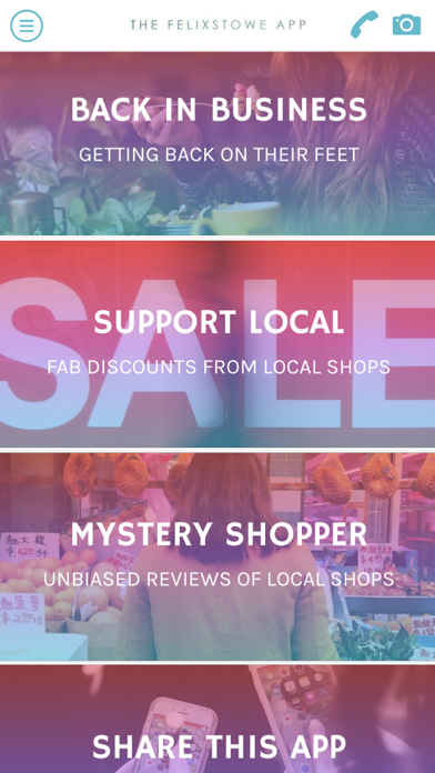 The Felixstowe App Screenshot