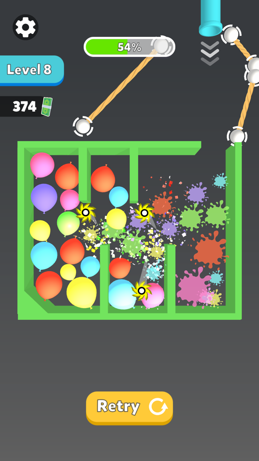 #10. Pop With Ropes (iOS) 由: Ahmet Ikbal Adlig