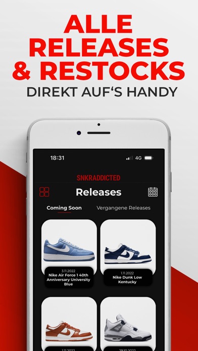 Screenshot #2 pour SNKRADDICTED – Sneaker App