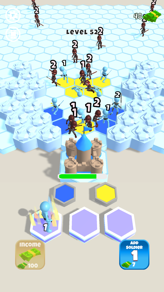 #4. Color Grid Defence (iOS) 由: Clocknest Games