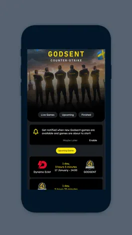 Game screenshot Godsent - Schedule & Scores mod apk
