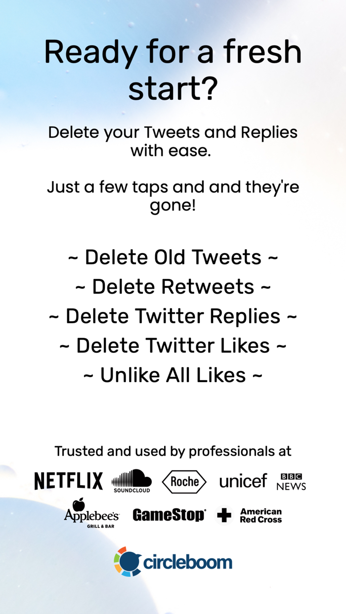 Tweet Deleter Delete Tweets