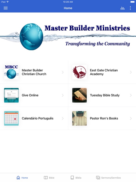 Master Builder Ministries iPad screenshot 1 - Education app