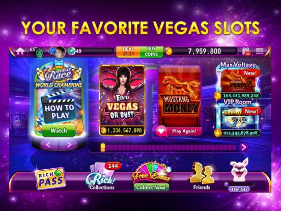 Hit it Rich! Casino Slots Game iPad app afbeelding 4