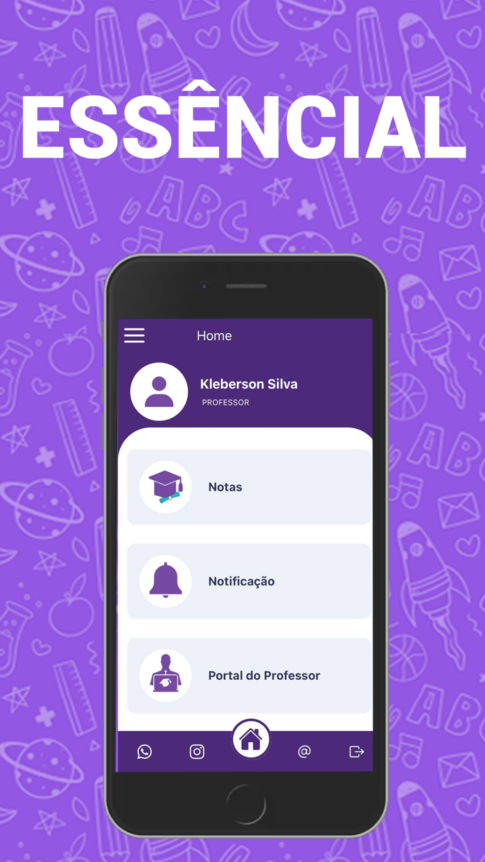 APP do Professor - SGE