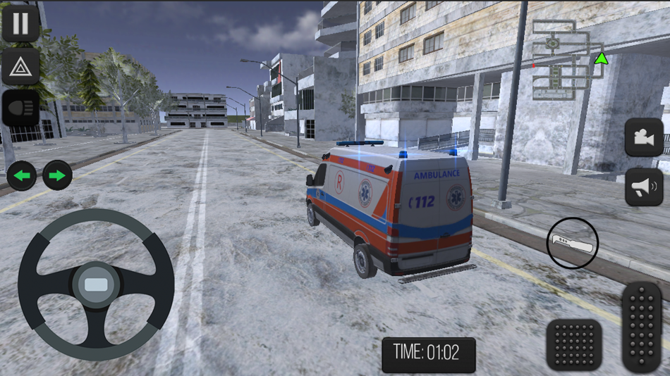 #3. Emergency Ambulance Transport (iOS) By: Meriç İnternet Teknolojileri A.Ş.