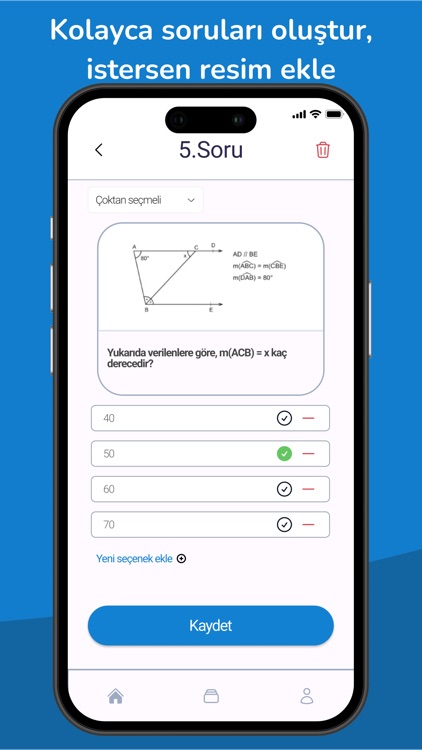 Sınıf - Quiz Oluştur screenshot-6