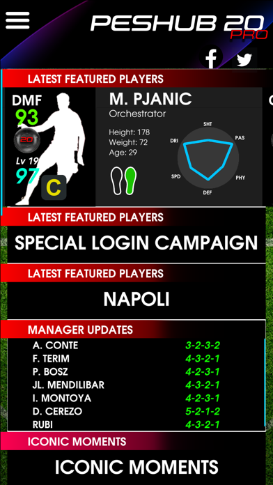 Screenshot #1 pour PESHUB 20 Unofficial