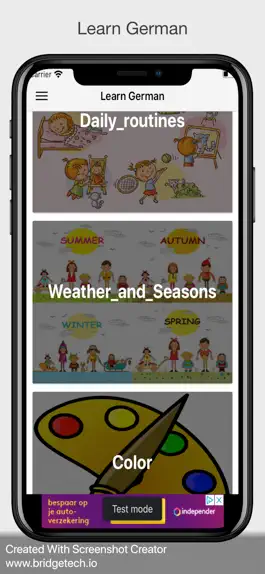 Game screenshot Learn German language  deutsch hack