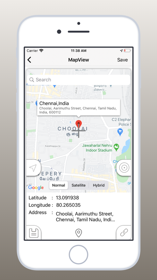 #3. Save GPS Location (iOS) Podle: Dharmesh Kathiriya