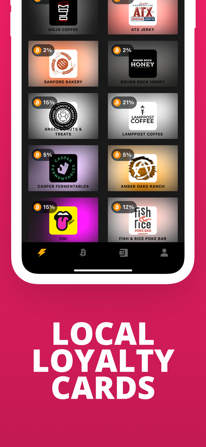 Oshi Local Bitcoin Rewards