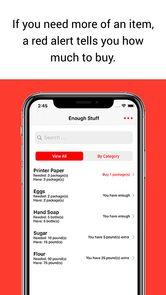#3. Enough Stuff (iOS) 由: Forrest Anderson