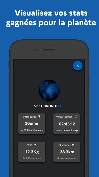 Screenshot #2 pour Chrono blue