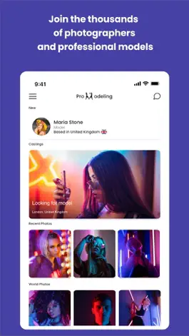 Game screenshot Promodeling: Models Network mod apk