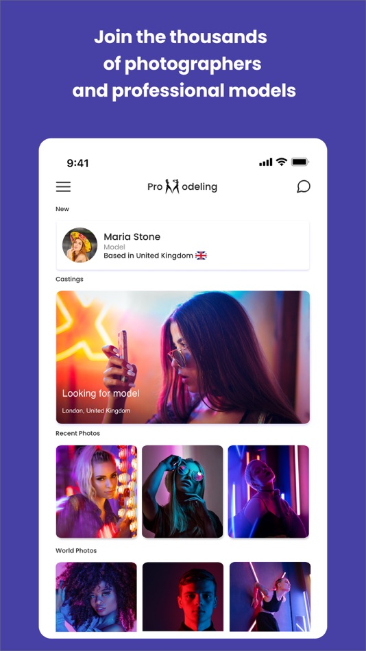 #1. Promodeling: Models Network (iOS) 由: PROMODELING LIMITED