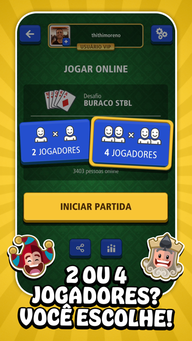 Buraco Jogatina: Jogo de Carta Screenshot