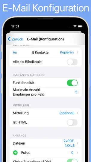 Screenshot von GroupsPro X auf dem iPhone 6