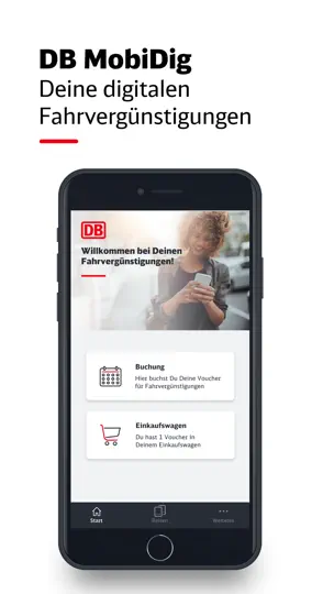 Screenshot von DB MobiDig auf dem iPhone 1