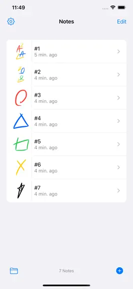 Game screenshot Handwritten Notes Widget, Draw apk