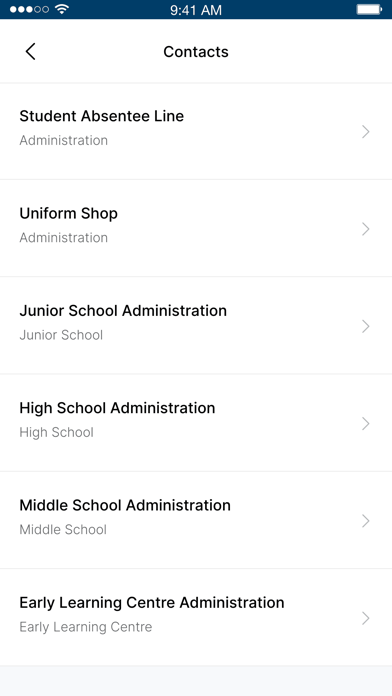 St James Lutheran College Screenshot