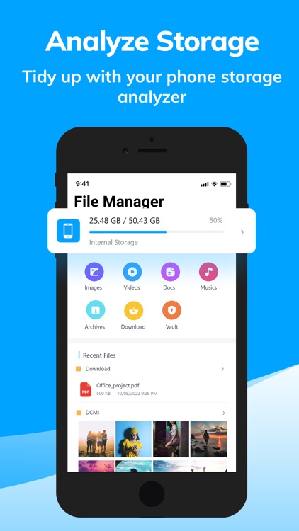 File manager - document reader