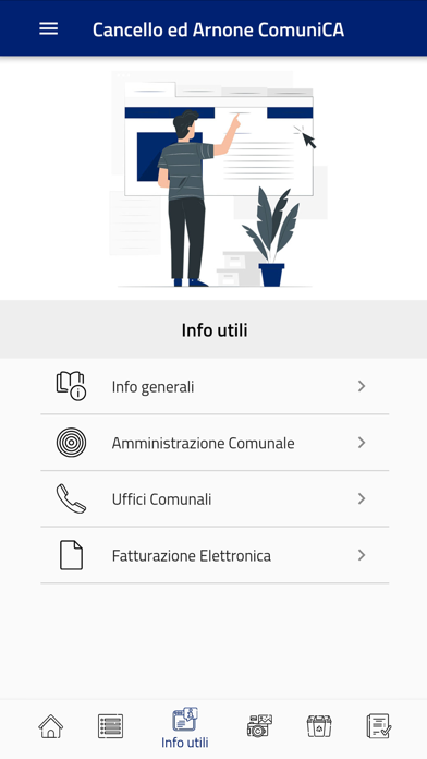 Cancello ed Arnone ComuniCA Screenshot