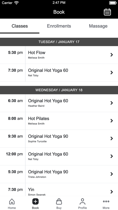 Quantum Yoga Club Screenshot