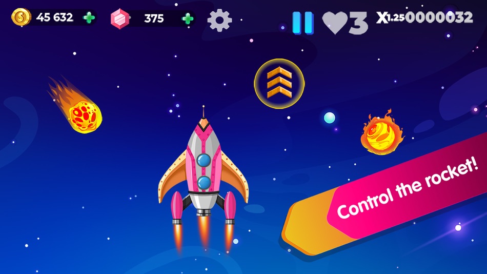 #1. Rocket in Space: Running Games (iOS) 由: SIRIUS FUTURE L.L.C-FZ