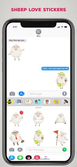 Game screenshot Sheep Love Stickers hack