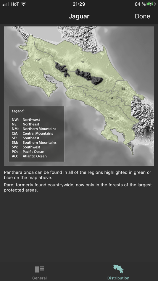 #6. Animals of Costa Rica (iOS) Podle: Stefan Kunz