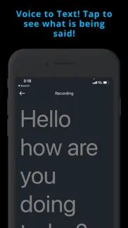 live transcribe pro for deaf iphone screenshot 1