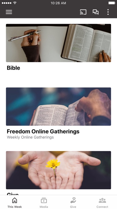 Freedom Church of Calvert Co. Screenshot