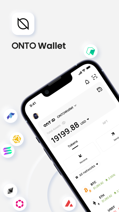Screenshot #1 pour ONTO-Cross-chain Crypto Wallet