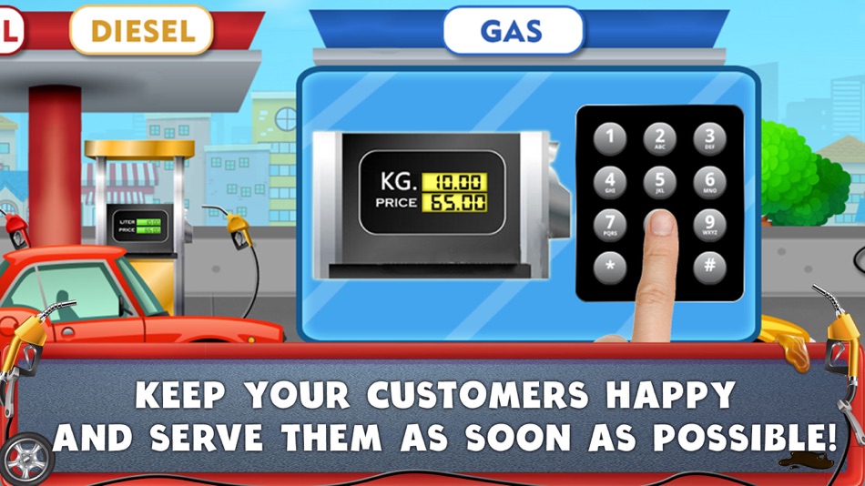 #5. Gas Station Simulator (iOS) 由: Pooja Mehta