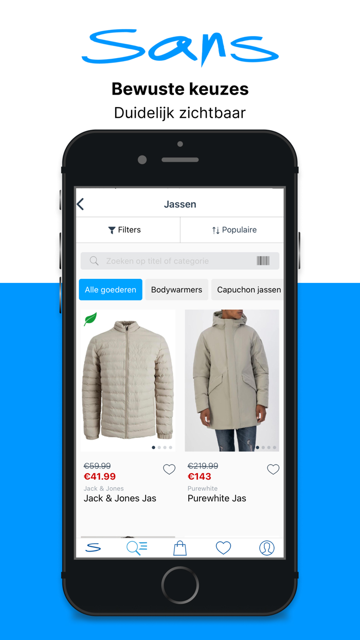 Sans-online.nl Merkkleding