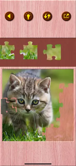 Game screenshot Cat Kitten Jigsaw Puzzle Games hack